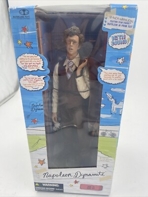 2005 McFarlane Toys - 12  NAPOLEAN DYNAMITE - Prom Outfit - Sound- NEW Sealed 