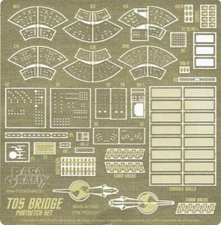 Star Trek - TOS Enterprise 1701 Bridge Photoetch Set - PGX178 Paragrafix