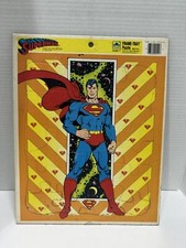 Vintage Superman Frame Tray Puzzle Golden, 1989 DC Comics