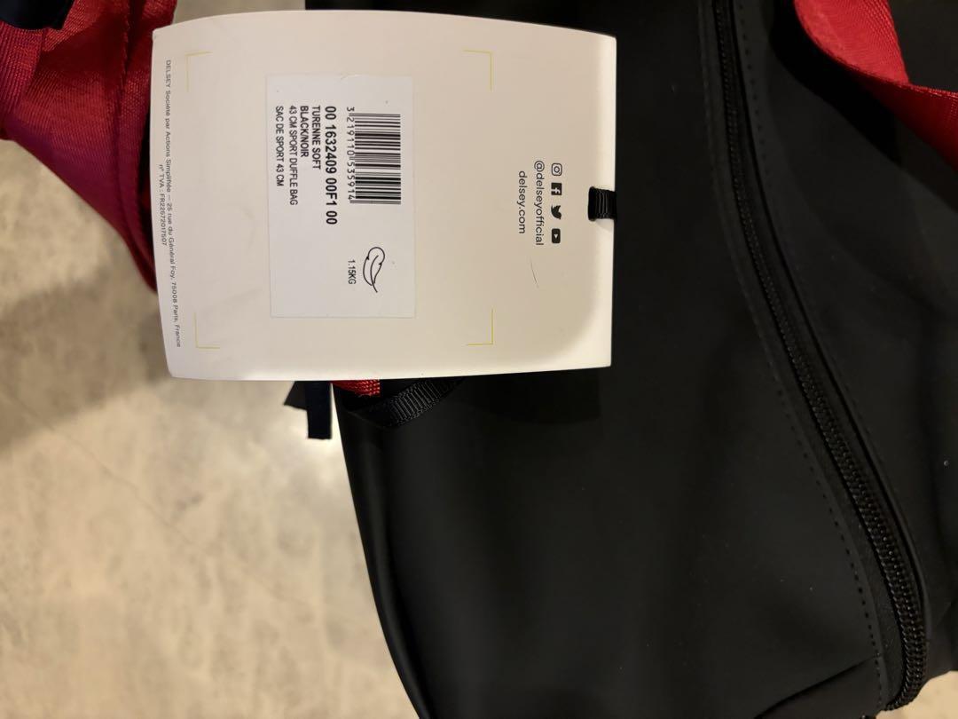 Alfa Romeo x Delsey Boston Bag F1 Team 1946 Black MINT | eBay