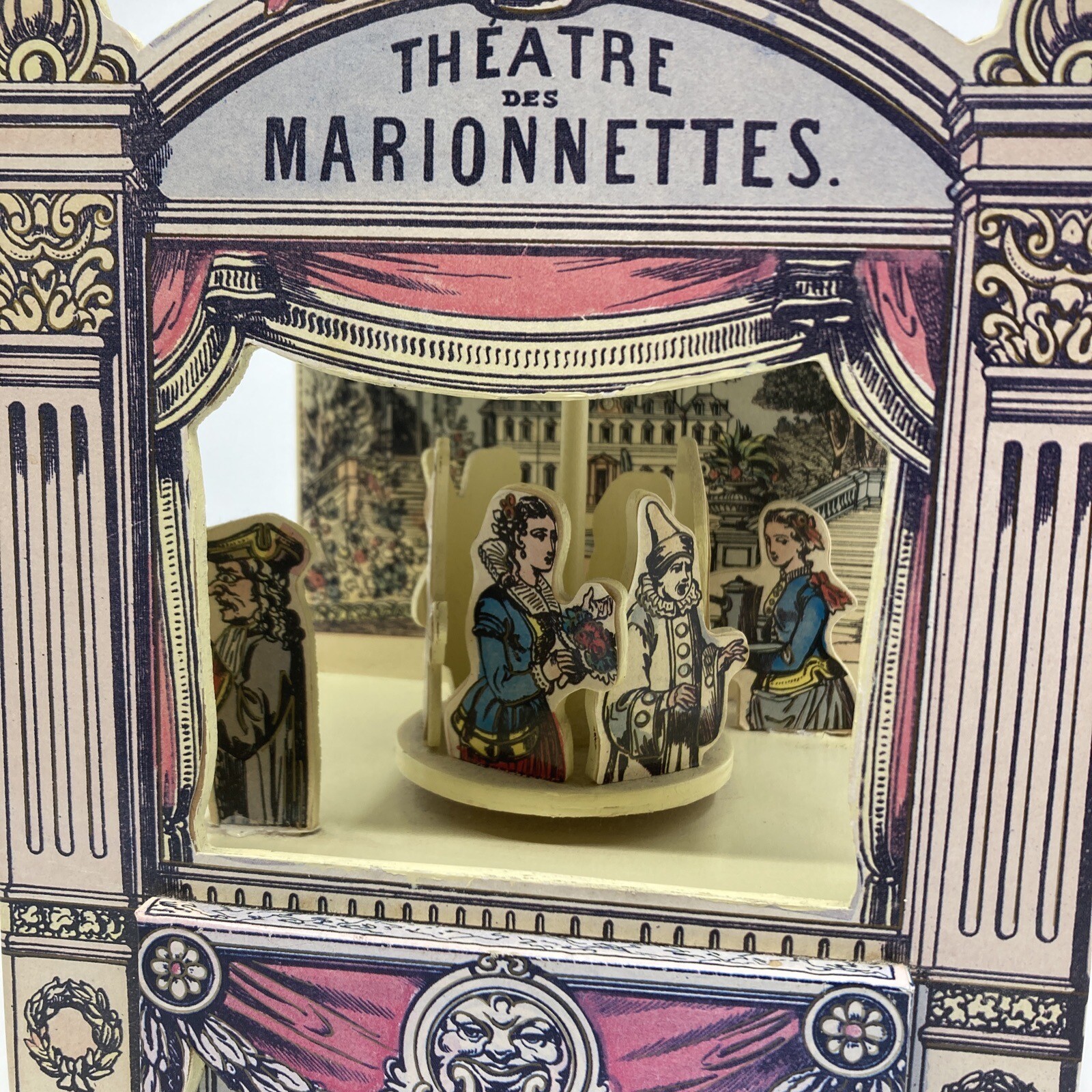 Theatre De Stage Music Box Working Sound Wooden eBay