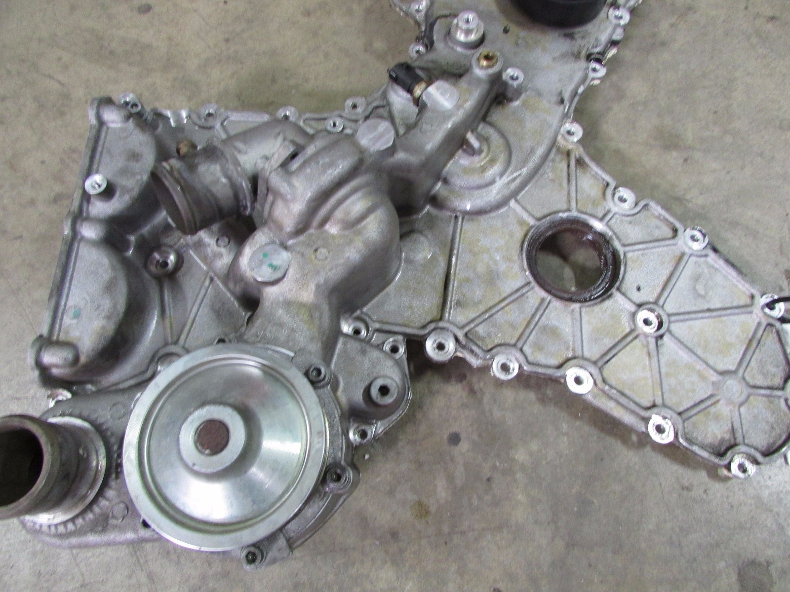 Maserati Quattroporte, Front Timing Engine Cover, Used, P/N 221366