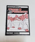 AUTOBOT CLONES INSTRUCTION MANUAL VINTAGE 1987 HASBRO TRANSFORMERS G1 NEAR MINT