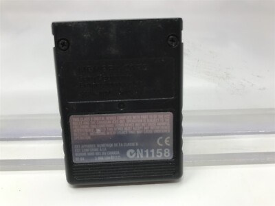 Carte Mémoire Officielle Sony PlayStation 2 – Noire – Occasion