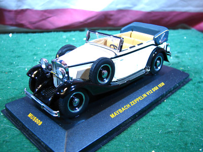 IXO 1930 Maybach Zeppelin V-12 DS8 MUS009 Die Cast 1:43 Scale Model Car France