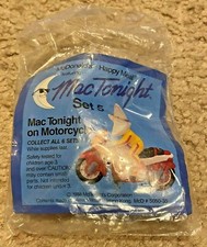 1988 Mac Tonight McDonalds Happy Meal Toy - Motorcycle 5
