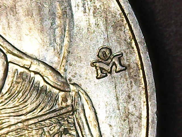 Máquina Doblar y DIE CHOQUE ERROR EN UN PESO MORELOS 1978 abierta ocho Foto 3 de 4