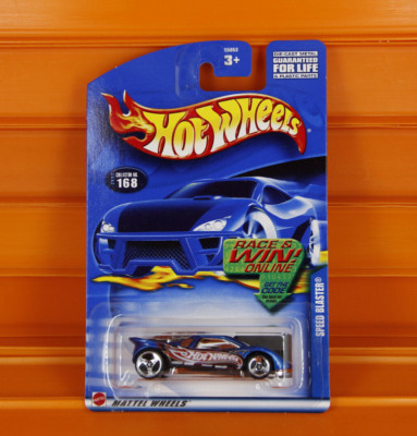 Hot Wheels - 2002 - SPEED BLASTER - Open Stock - 168/240 *** Race & Win Card ***