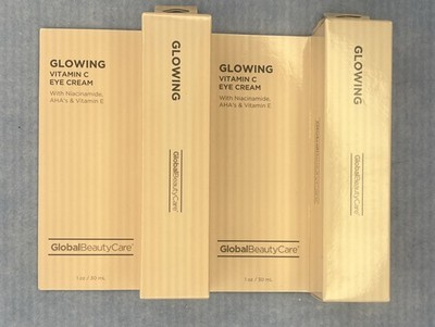 Global Beauty Care GLOWING Vitamin C Eye Cream With Niacinamide AHA's Vitamin E
