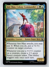 Ant-Man, Colony Commander #201 Marvel Super Heroes Magic The Gathering MTG