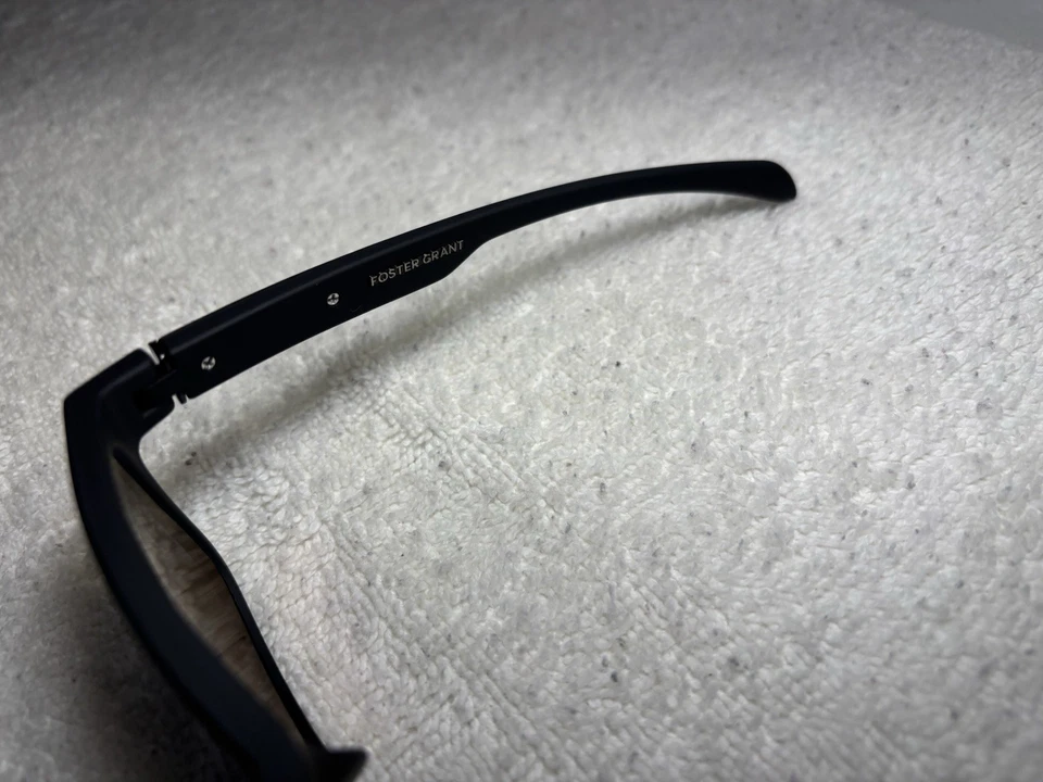 Lentes Foster Grant MAX BLOCK para conducir lentes de polietileno negras elegantes gafas de sol Foto 4 de 4