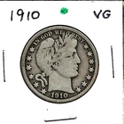 1910 50C Barber Half Dollar***VG***