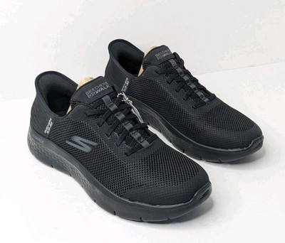 Skechers Slip-Ins Go Walk Flex Sneakers, Black, Women's 11