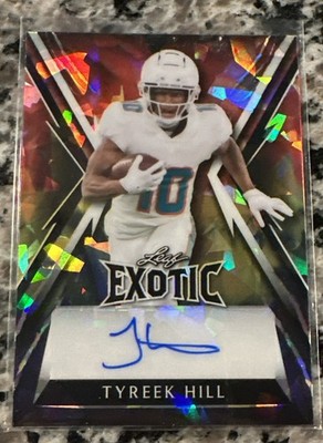 2023 Leaf Exotic - Tyreek Hill #BA-TH1 Parrot Prismatic 1/7