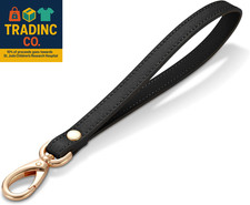 Wristlet Strap, Genuine Leather Wrist Lanyard Hand Strap Replacement for Wallet