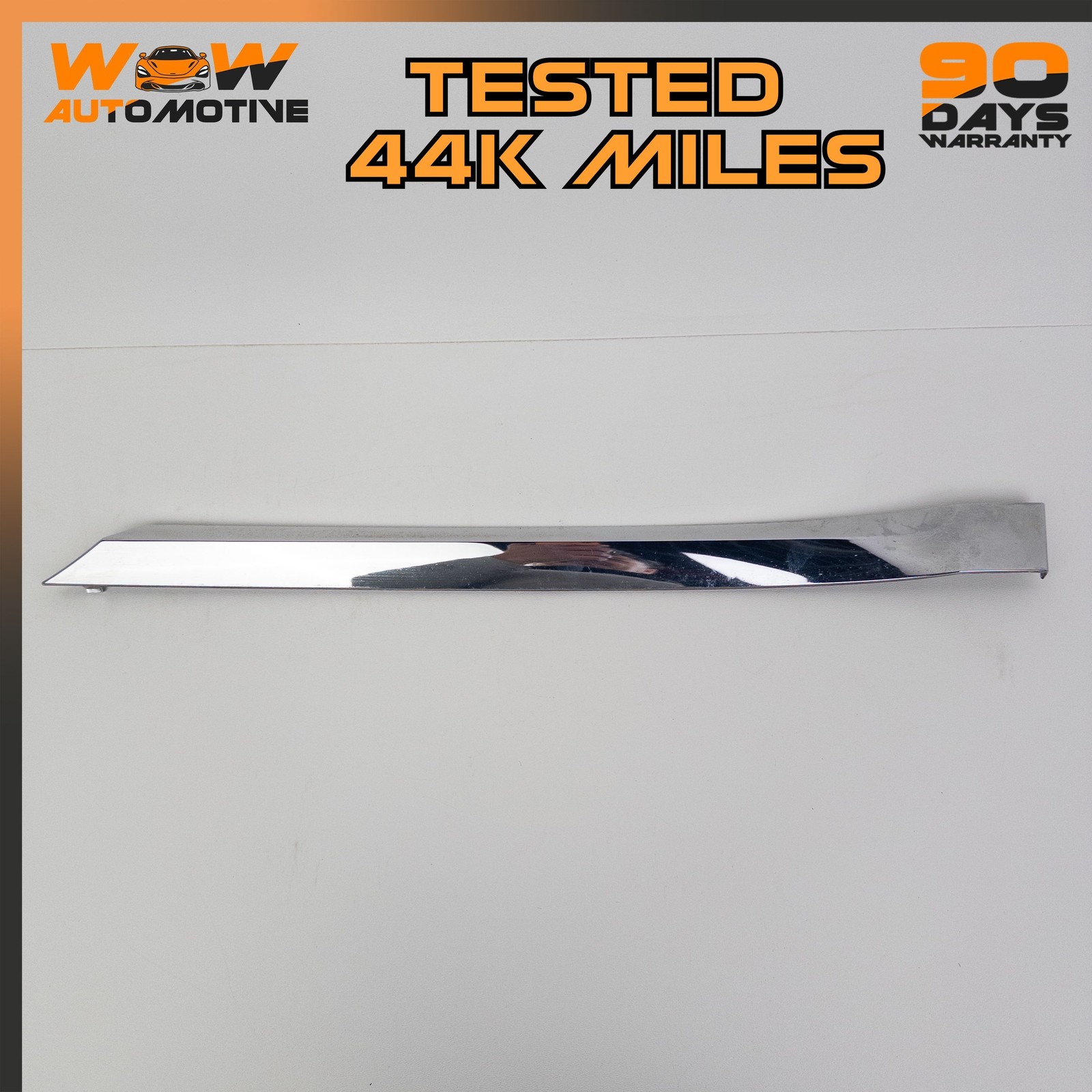 12-17 BENTLEY CONTINENTAL GT REAR LEFT DRIVER SIDE DOOR LOWER MOLDING TRIM OEM