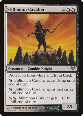 MTG Magic the Gathering Stillmoon Cavalier (95/187) Eventide LP