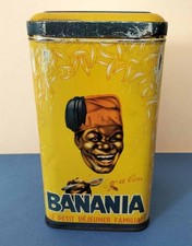 boite publicitaire Banania tôle années 50