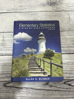 Elementary Statistics: A Step by Step Approach - Bluman, Allan - Hardcover -...