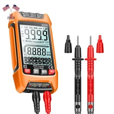 Digital Multimeter 9999 Counts Current Tester True RMS Auto Capacitance Meter rr