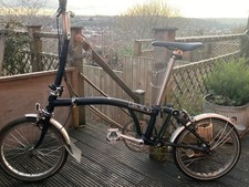 Brompton M3L Folding Bike 3-Speed, Black