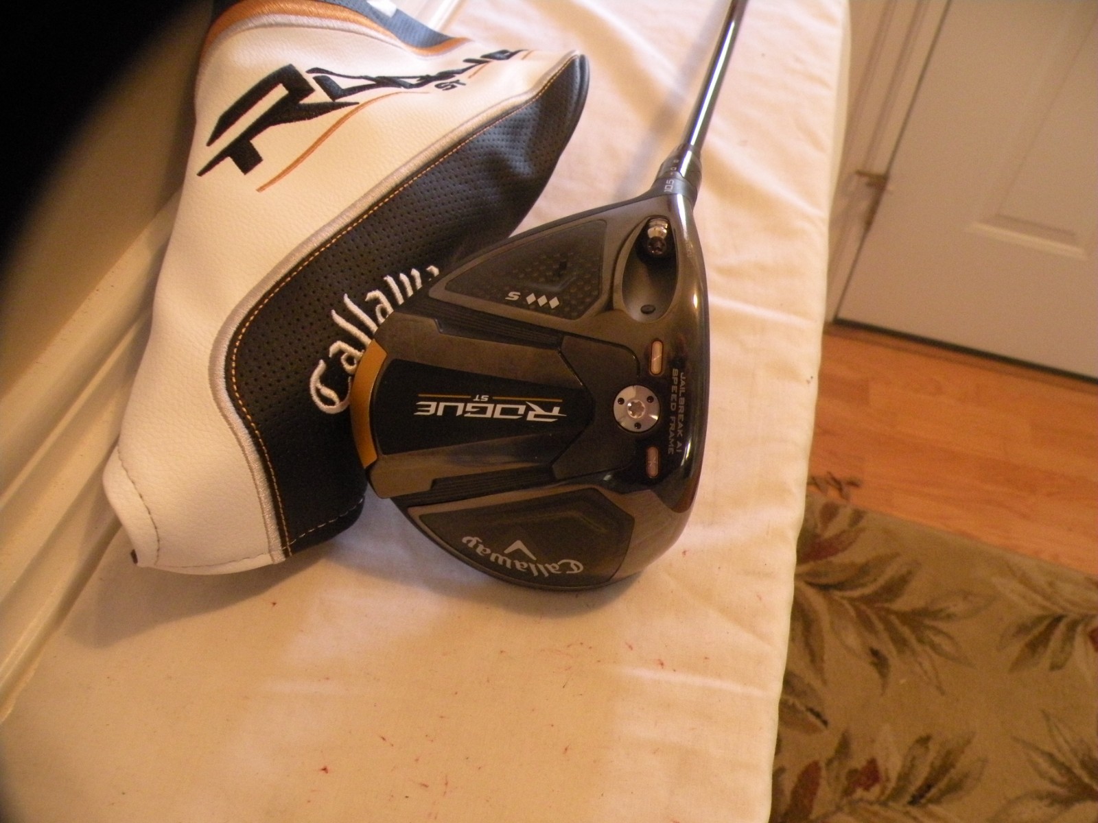NEW CALLAWAY ROGUE ST DRIVER, LH, "LEFTY", 10.5*, TENSEI SHA
