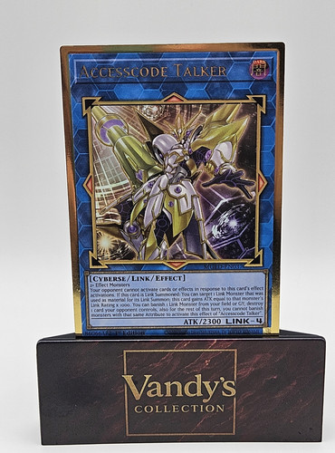 Accesscode Talker MGED-EN037 YuGiOh Maximum Gold: El Dorado card