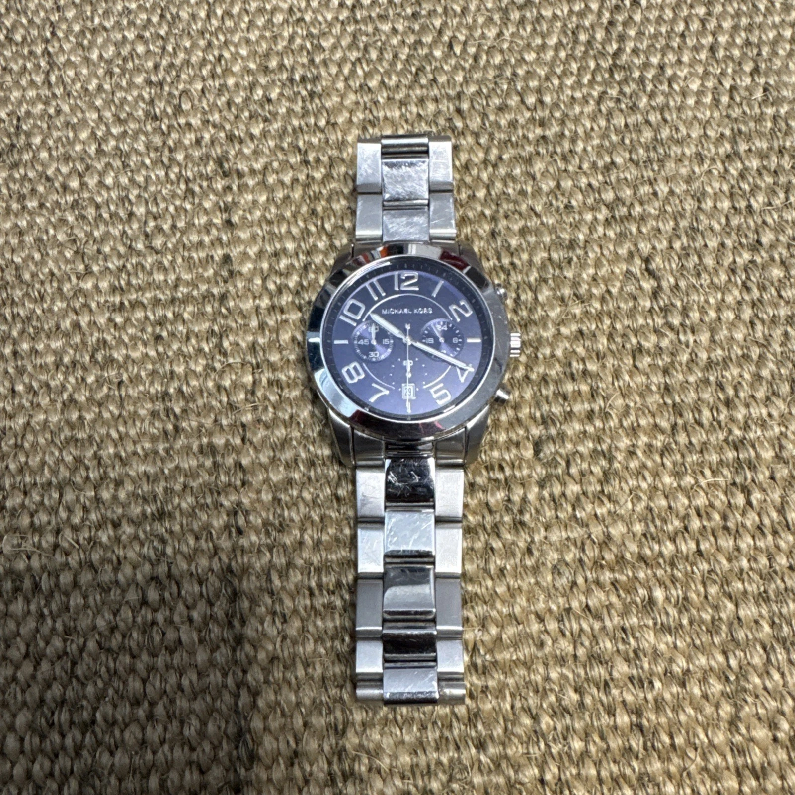 Orologio Michael Kors Uomo MK8329 Classico Cronografo Argento Quarzo Analogico