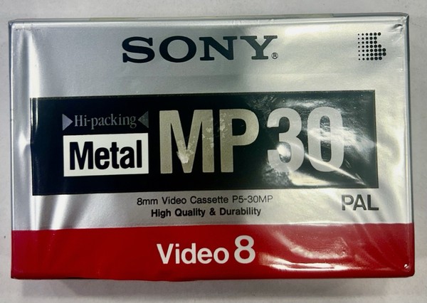 CINTA 8MM SONY METAL 30 Min.