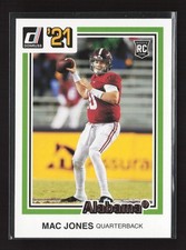 Mac Jones 2021 Panini Chronicles Draft Picks #40 Green TY1