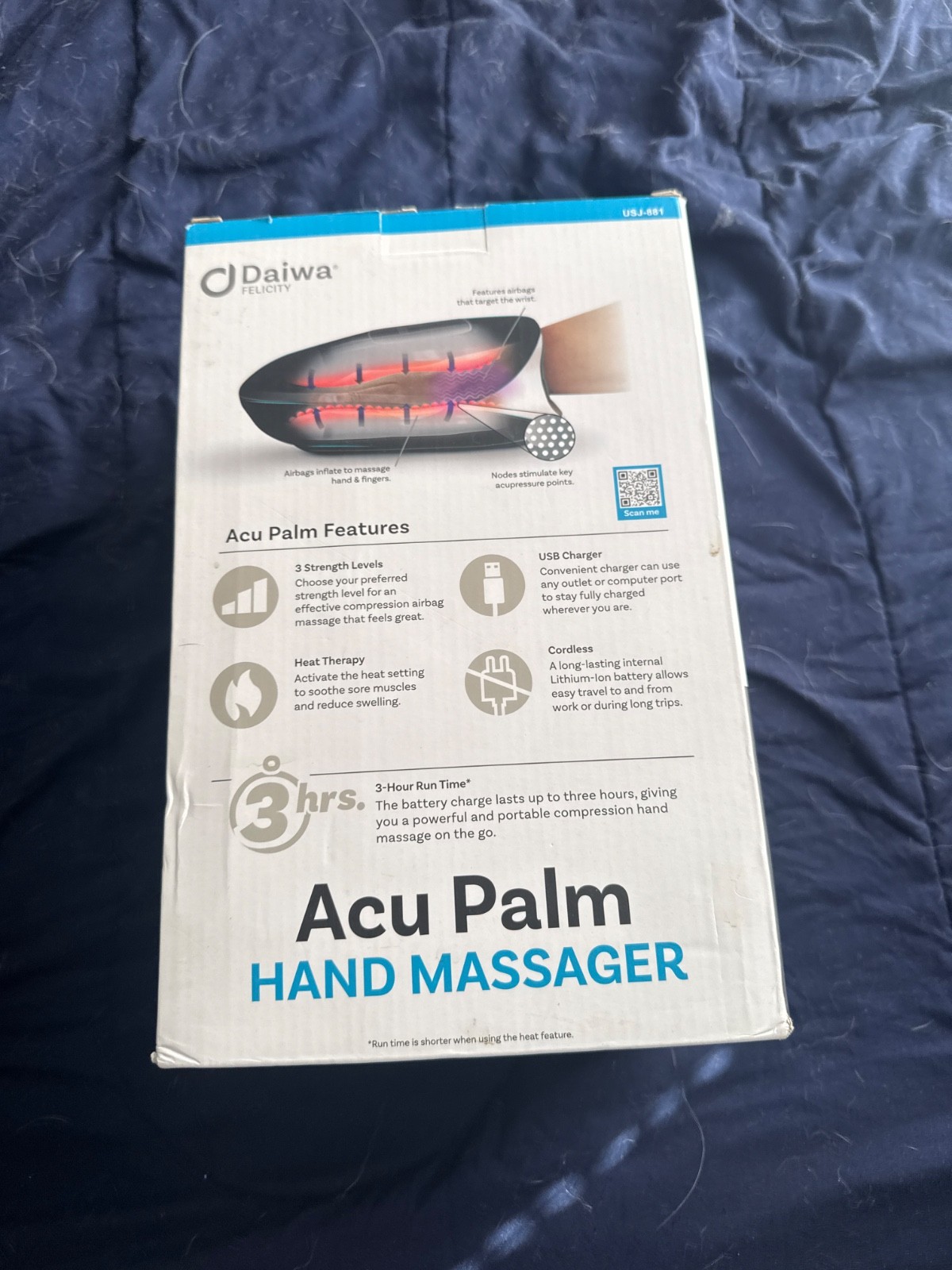 Daiwa Felicity Hand Massager Machine - Black (USJ881) for sale online ...