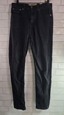 Original Penguin P55 Denim Marvin Black Stretch Jeans Teen Youth 16 Slim 30 x 27