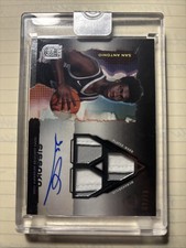2023-24 Topps 3 Sidy Cissoko Patch Auto Horizontal RC #/49 Spurs Rookie