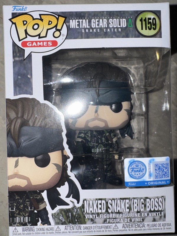 Funko! Metal Gear Solid- Naked Snake (Big Boss) - GameStop #1159