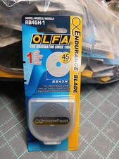 OLFA 45mm Rotary Blade Ultra Sharp Replacement Blade for Cutting Projects
