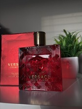 Versace Eros Flame Men's Eau de Parfum Spray 3.4 oz 100ml New Sealed In Box