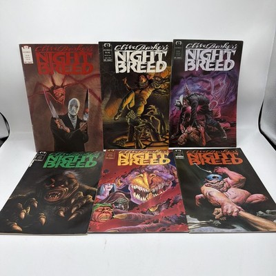 NIGHTBREED by CLIVE BARKER Epic Comics Lot of  #1-6