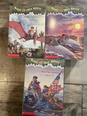 Magic Tree House Books by Mary Pope Osborne Chapter  Books Lot 1 - 24  24 Books 