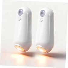 2 Pack Toilet Night Lights with Motion Activated Sensor,16-Color 2Pack RGB