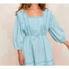 Christy Dawn The Anne Dress blue size medium