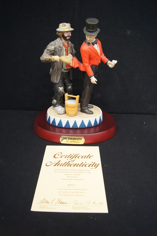 EMMETT KELLY JR The Ring Master W/Box & COA #9993
