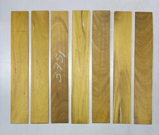 7 Pack, Osage Orange Thin Stock Lumber Wood Blanks 18"x 2-7/8"x 1/8" #3751