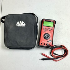 Mac Tools Em720 Smart Digital Multimeter W Case Tested Works