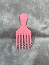 VTG Goody Lift Comb Hair Pick w/ Handle Retro Hair Care 80s 90s Pink USA 5