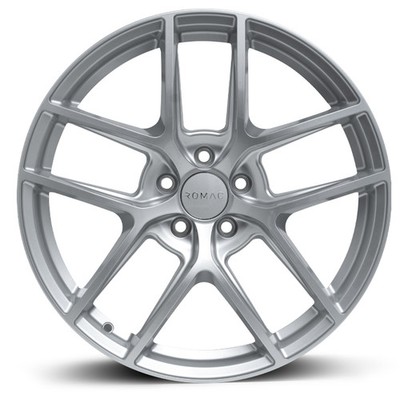 ROMAC DIABLO 20x8,5 ET45 5x108 SILBER (Last 1000kg) RMDIA J0677S - 4er SET