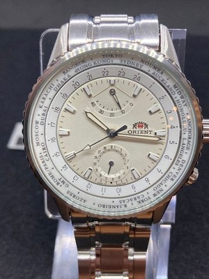 ORIENT King Master WZ0051FA White Dial Automatic Men's Watch no Accessories USED