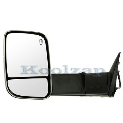 For 2011-2012 2500 Front Left Mirrors Chrome Plastic Q