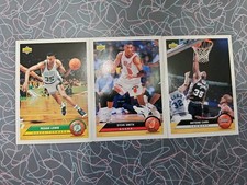 1992-93 Upper Deck Basketball Lot Of 3, Antoine Carr, Steve Smith, Reggie Lewis 