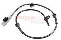 Sensor Raddrehzahl Vorne Metzger 09001406 Passend FÜR Nissan Raddrehzahlsensor