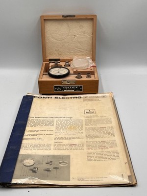Askania Spherometer & Thickness Gauge Kit (VERY RARE!!)